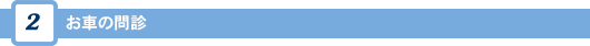 お車の問診